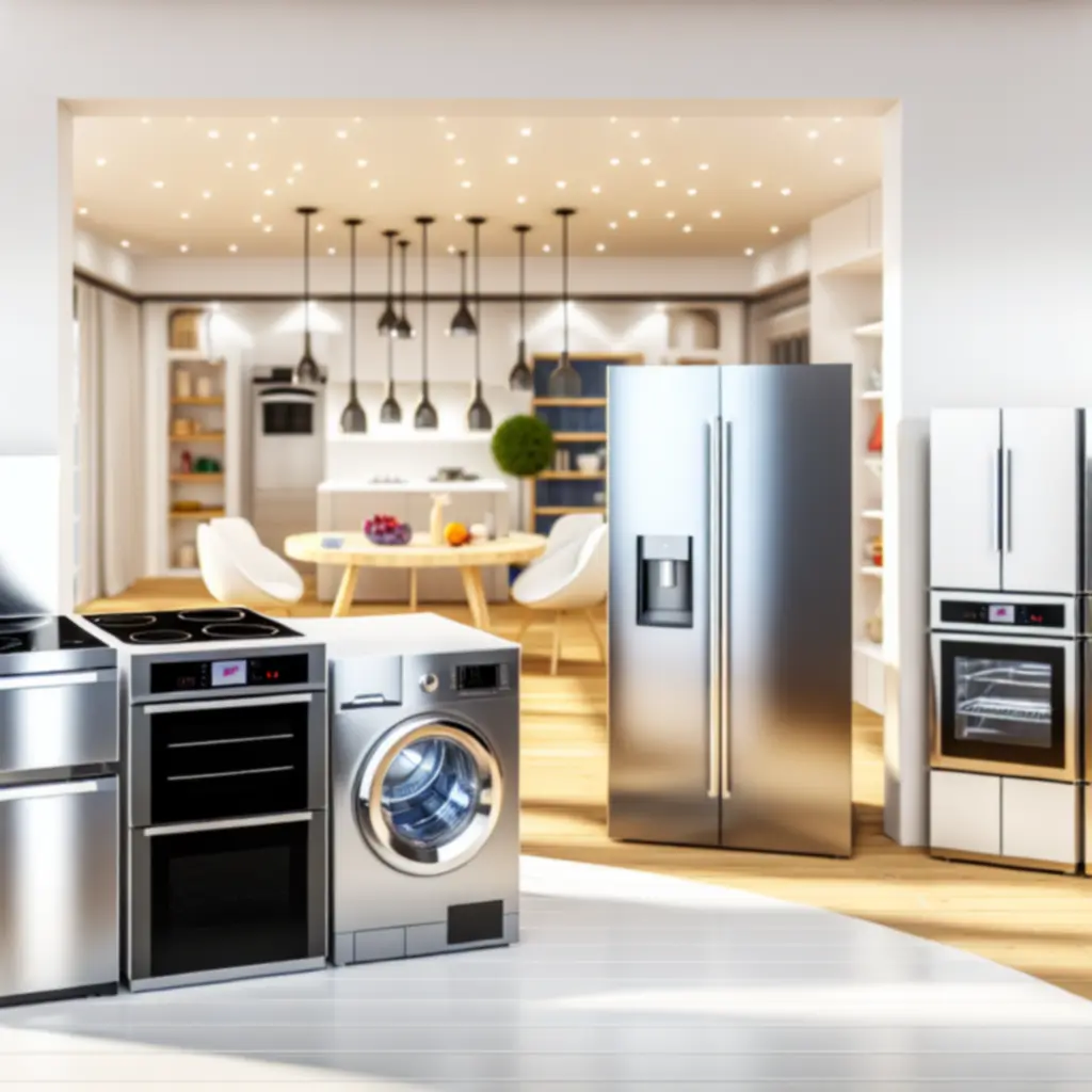 Selectie van moderne keuken- en huishoudapparaten