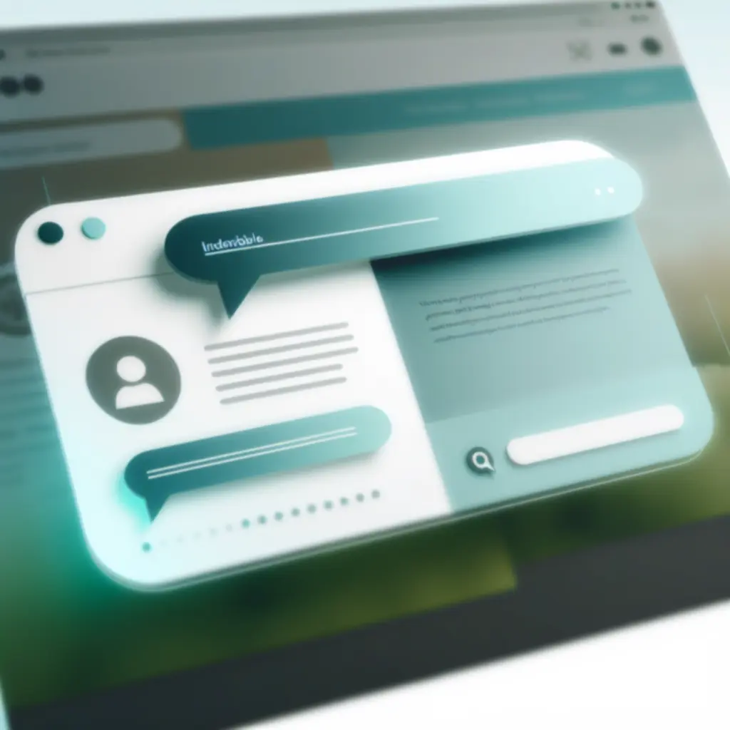 Voorbeeld van een live chatvenster