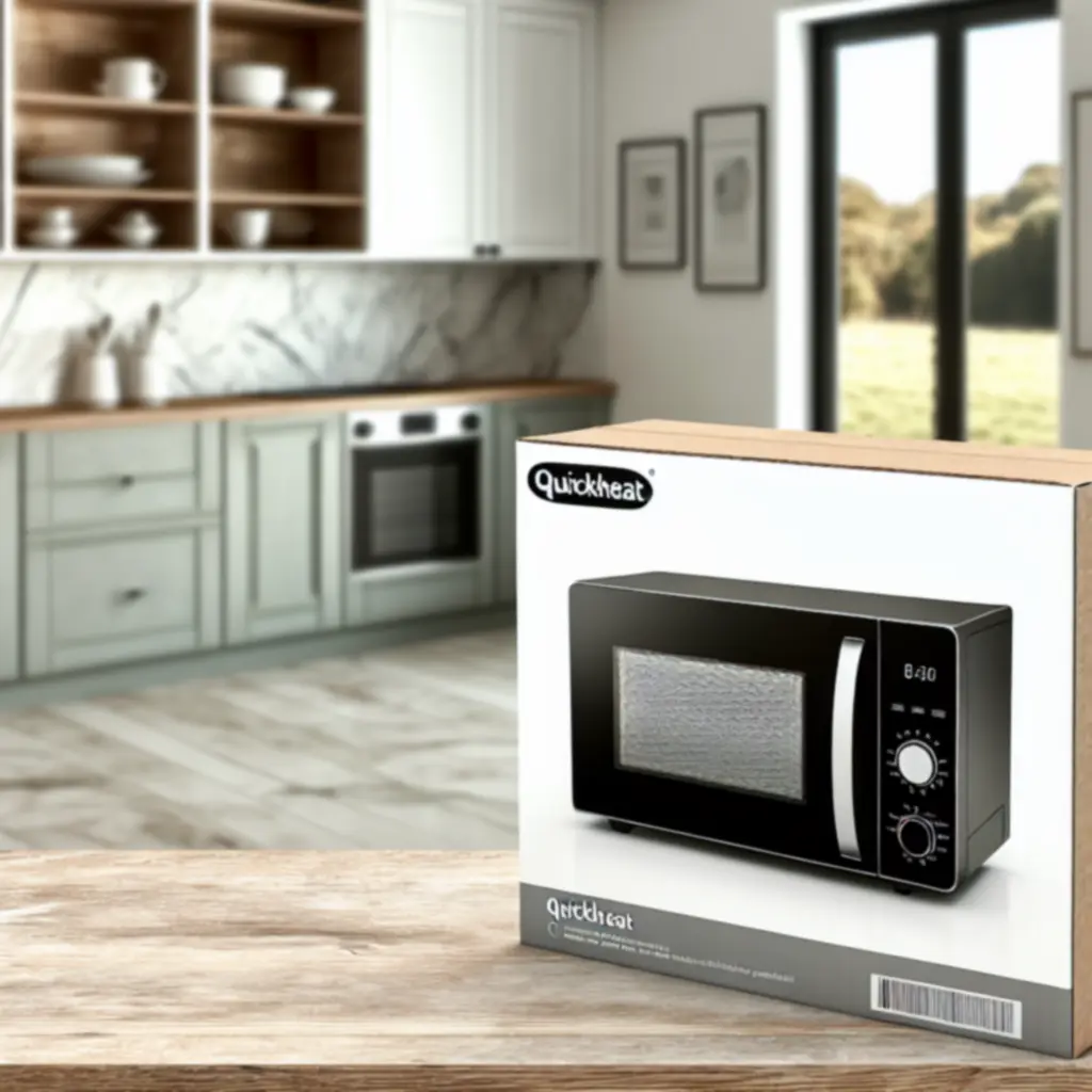 Compacte magnetron QuickHeat met grillfunctie