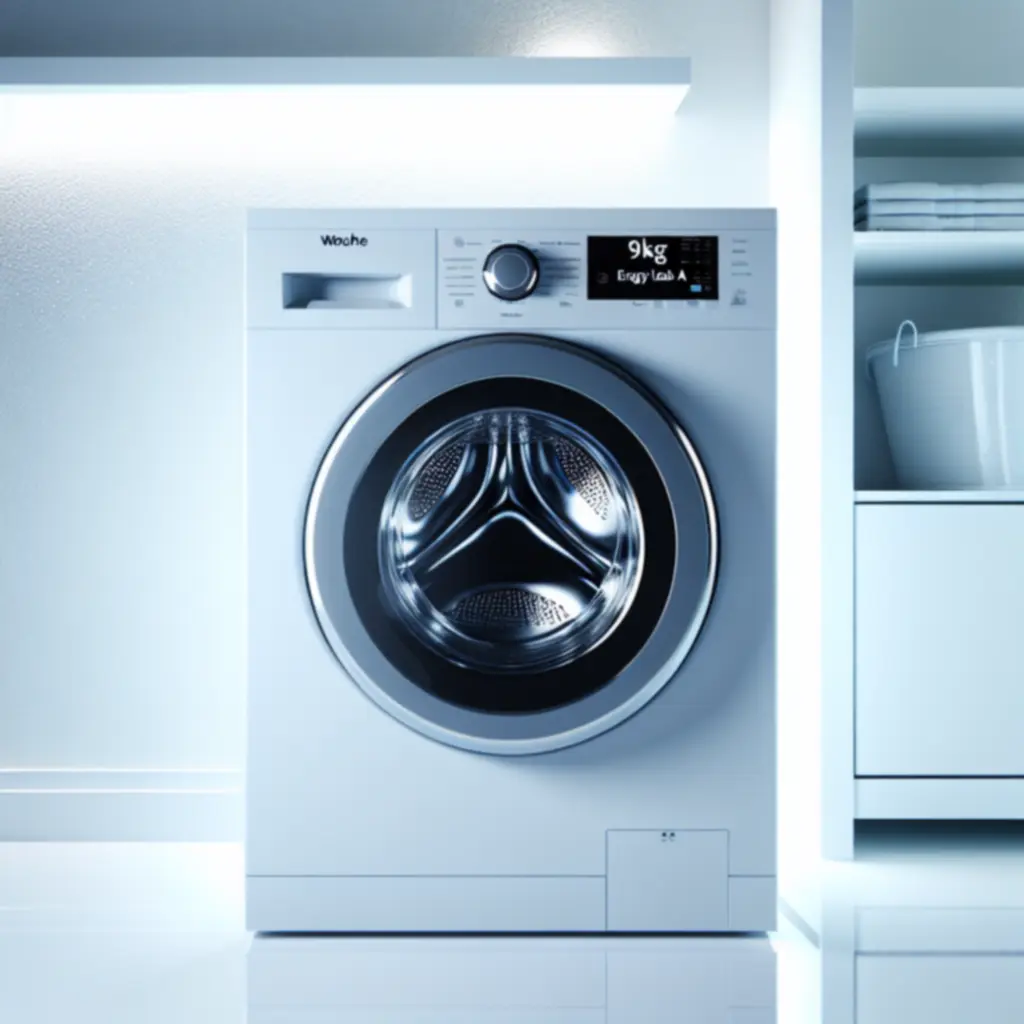 WashPro 9kg wasmachine met energielabel A